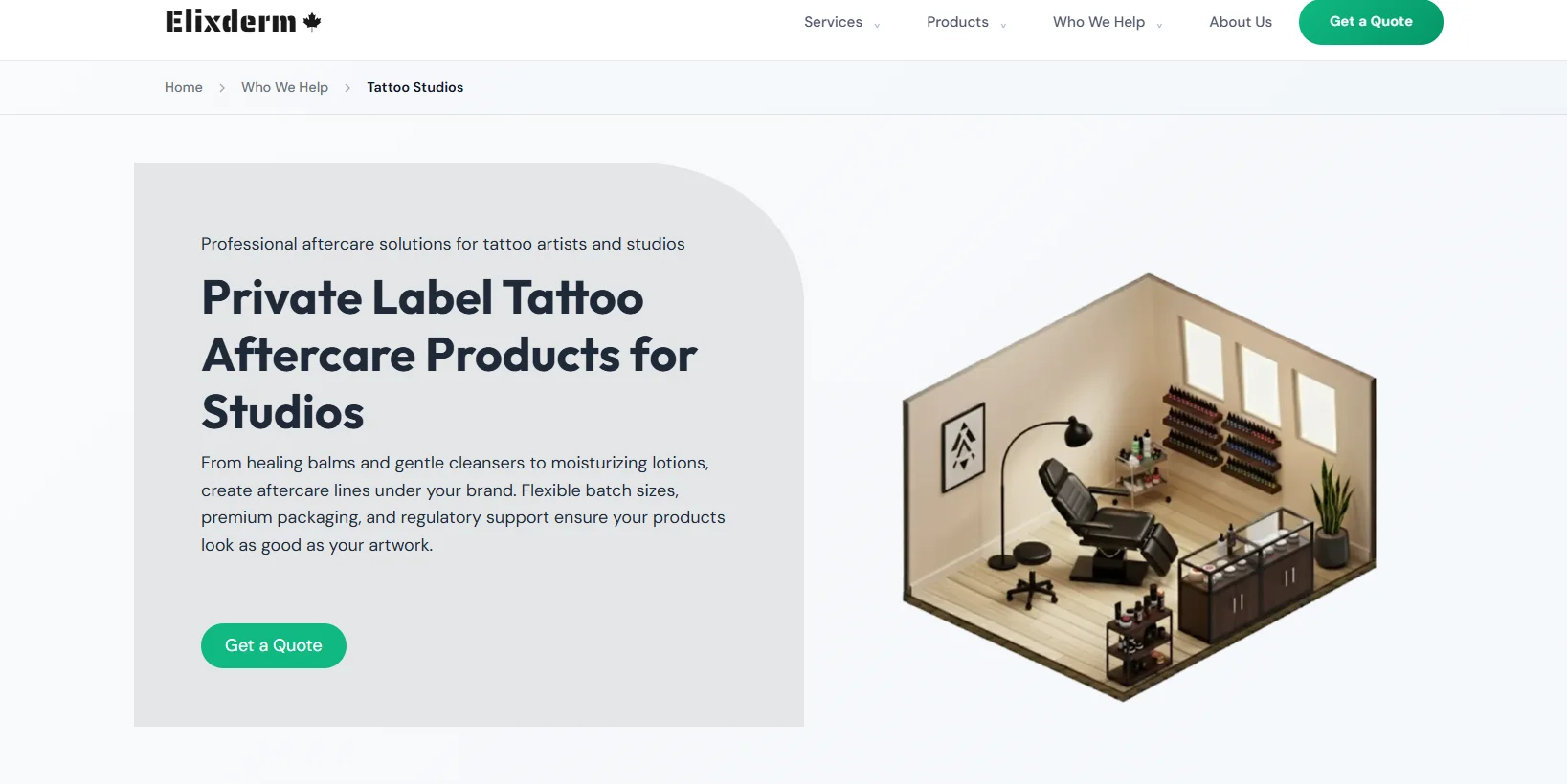 Tattoo Aftercare Products Manufacturers for Private Label Brands